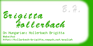 brigitta hollerbach business card